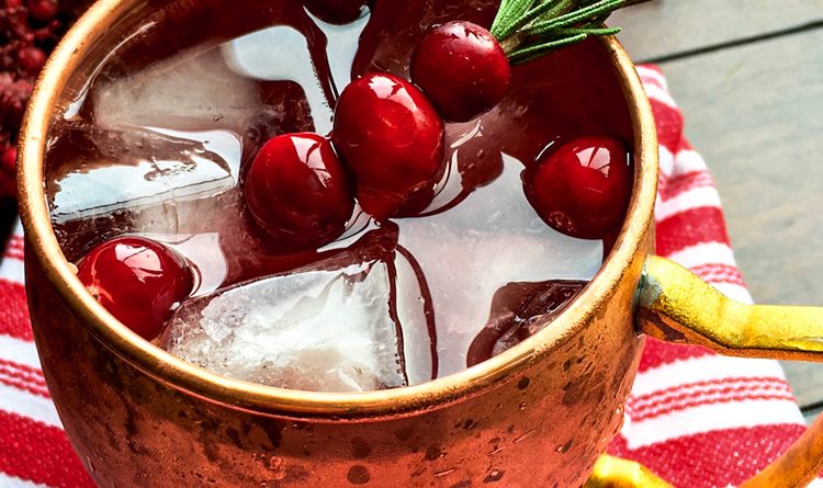 Cranberry Moscow Mule