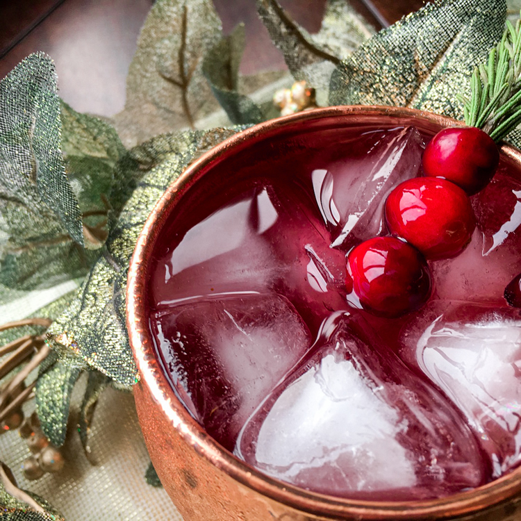 Cranberry Moscow Mule