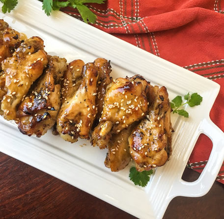 instant pot(R) sesame garlic chicken wings