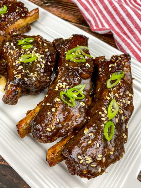 Sweet and Spicy Asian Style Pork Spare Ribs Instant Pot® Recipe