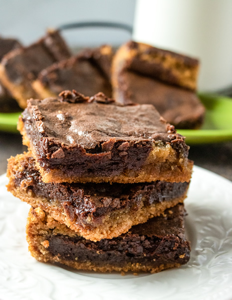 Chocolate Peanut Butter Brownies body1