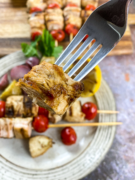 Kabobs - Greek chicken