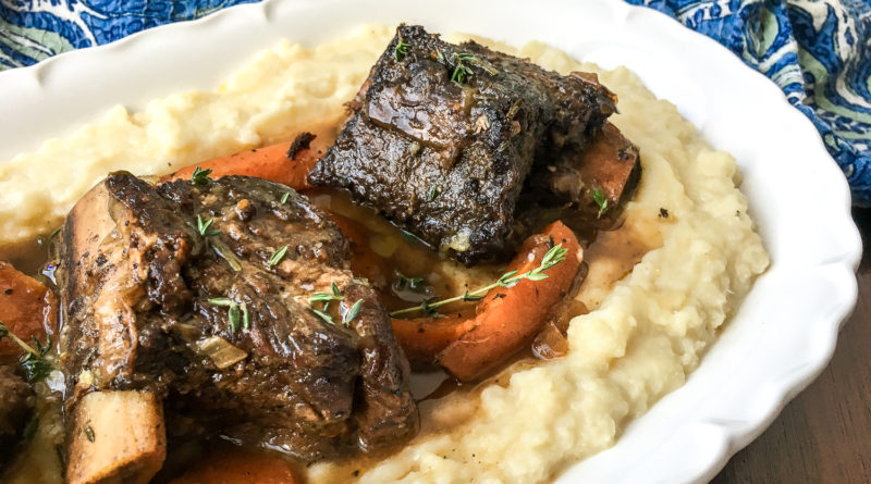 20 Minute Prep Sweet + Savory Beef Shortribs