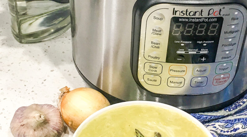 Instant Pot® Creamy Asparagus Soup